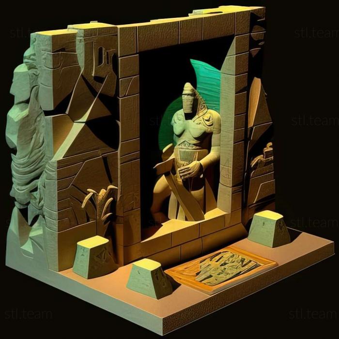3D модель Игра Стоункип 1995 года (STL)